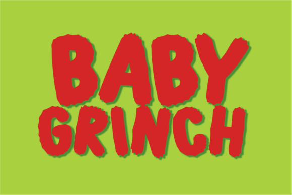 Baby Grinch: The Perfect Display Font for Playful Branding