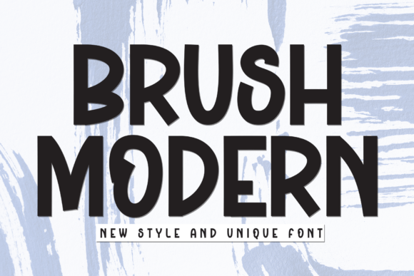 Brush Modern: A Playful Font for Business Branding
