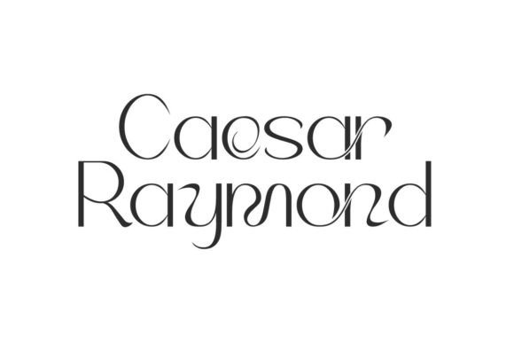 Caesar Raymond Font for Professional Branding and Stylish Design