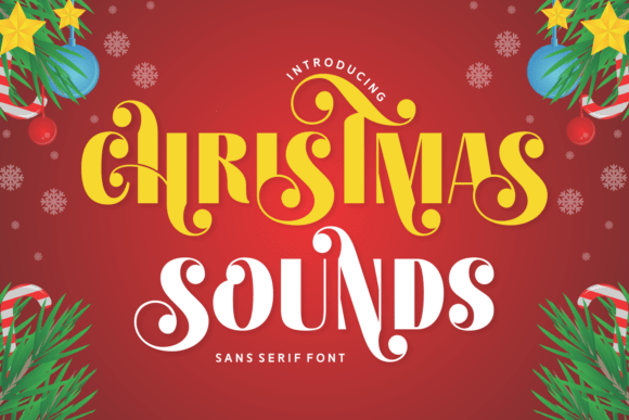 Christmas Sounds: The Festive Typeface for Holiday Campaigns