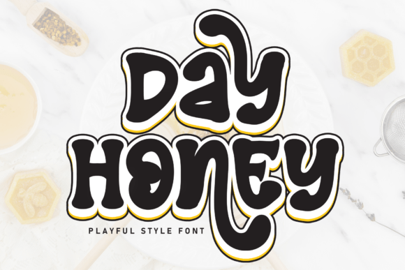 Day Honey: The Casual Display Font for Modern Branding
