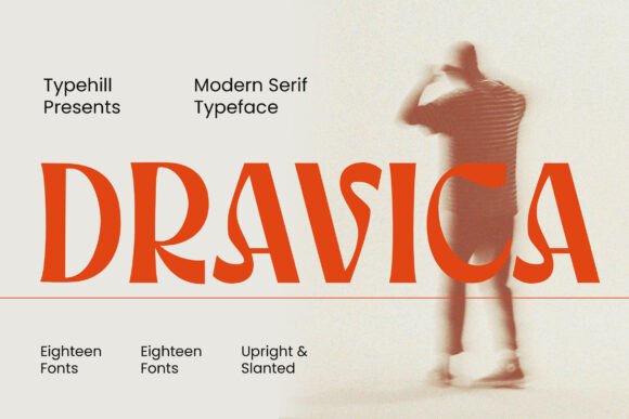 Dravica: The Modern Serif Typeface for Elevated Brand Identity