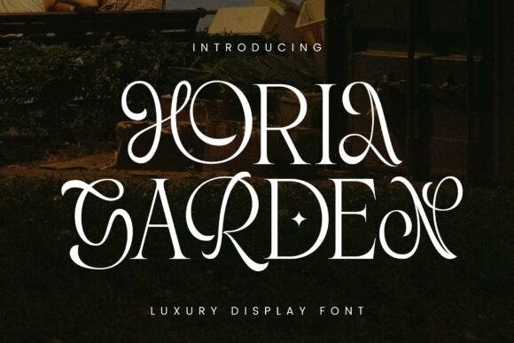 Horia Garden: The Premium Serif Font for Luxury Branding