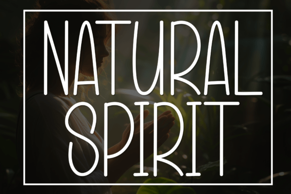 Natural Spirit: A Graceful Handwritten Display Font