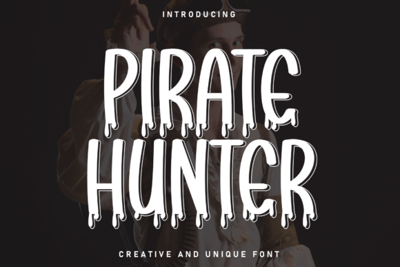Pirate Hunter Font for Handmade Creations
