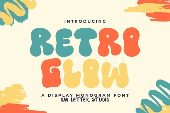 Retro Glow Font for a Nostalgic Yet Modern Brand Look