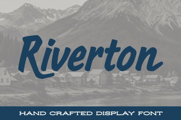 Riverton: The Bold Display Font for Authentic Small Business Branding