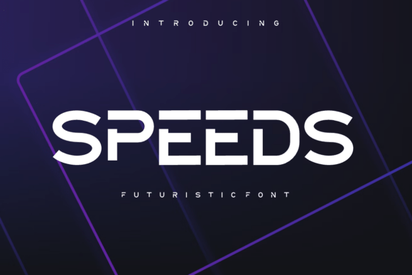 Speeds Font for Bold and Modern Handmade Creations