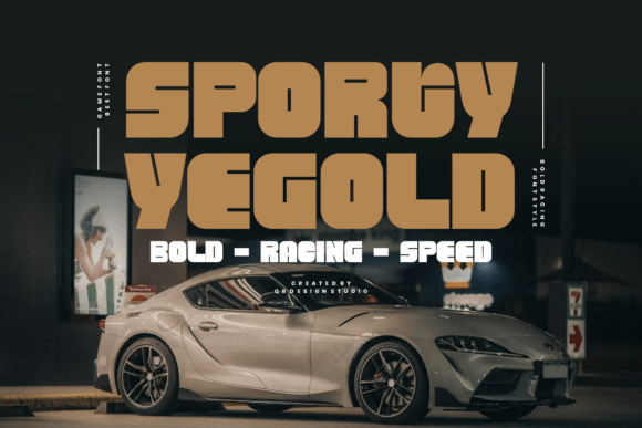 Sporty Yegold for Professional Branding and Creative Projects
