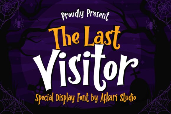 The Last Visitor Display Font for Bold Web Typography