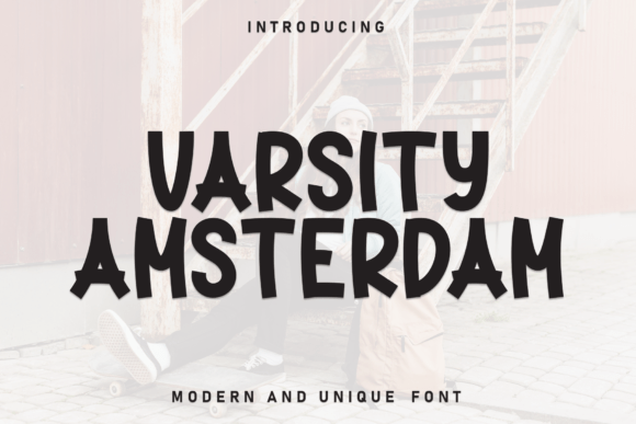 Varsity Amsterdam: The Perfect Display Font for Editorial Design