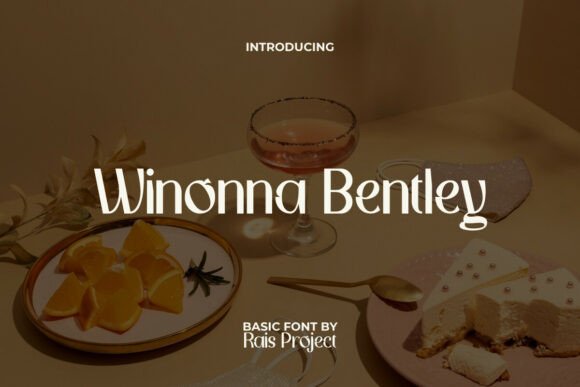 Winonna Bentley: A Vintage Display Font for Modern Luxury Branding