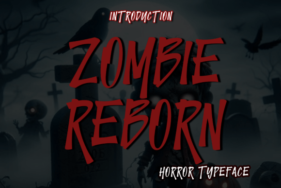 Zombie Reborn: The Smart Handwritten Display Font for Makers